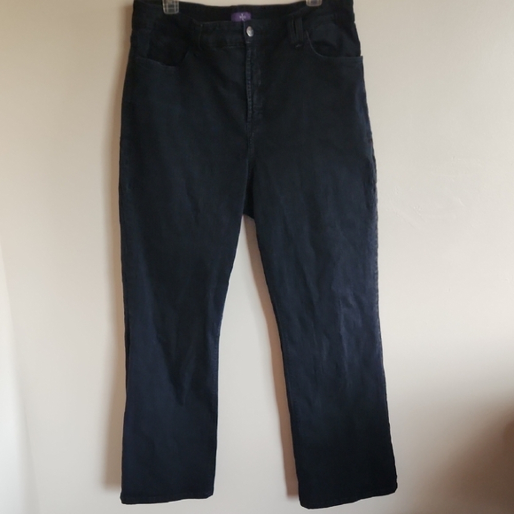 NYDJ Size 16WM Black Bootcut‎ jeans